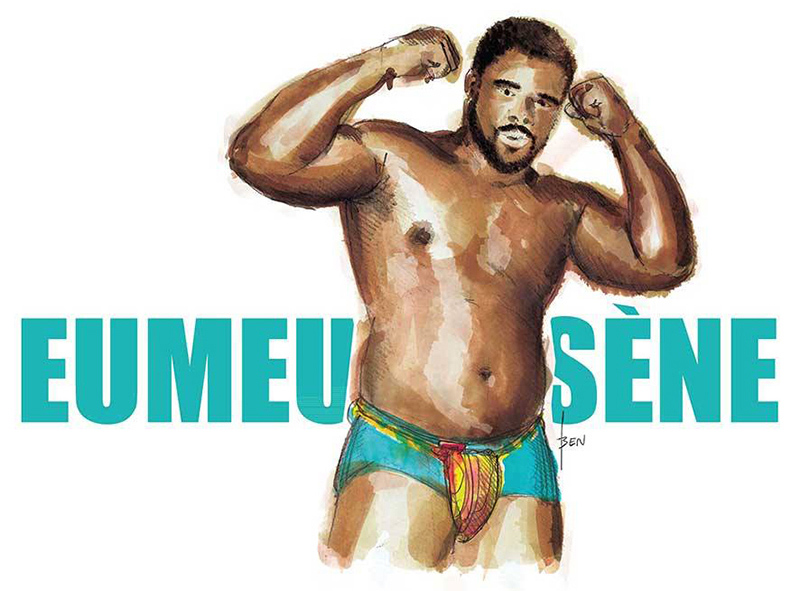 Eumeu Sene-Lutteur Sénégalais